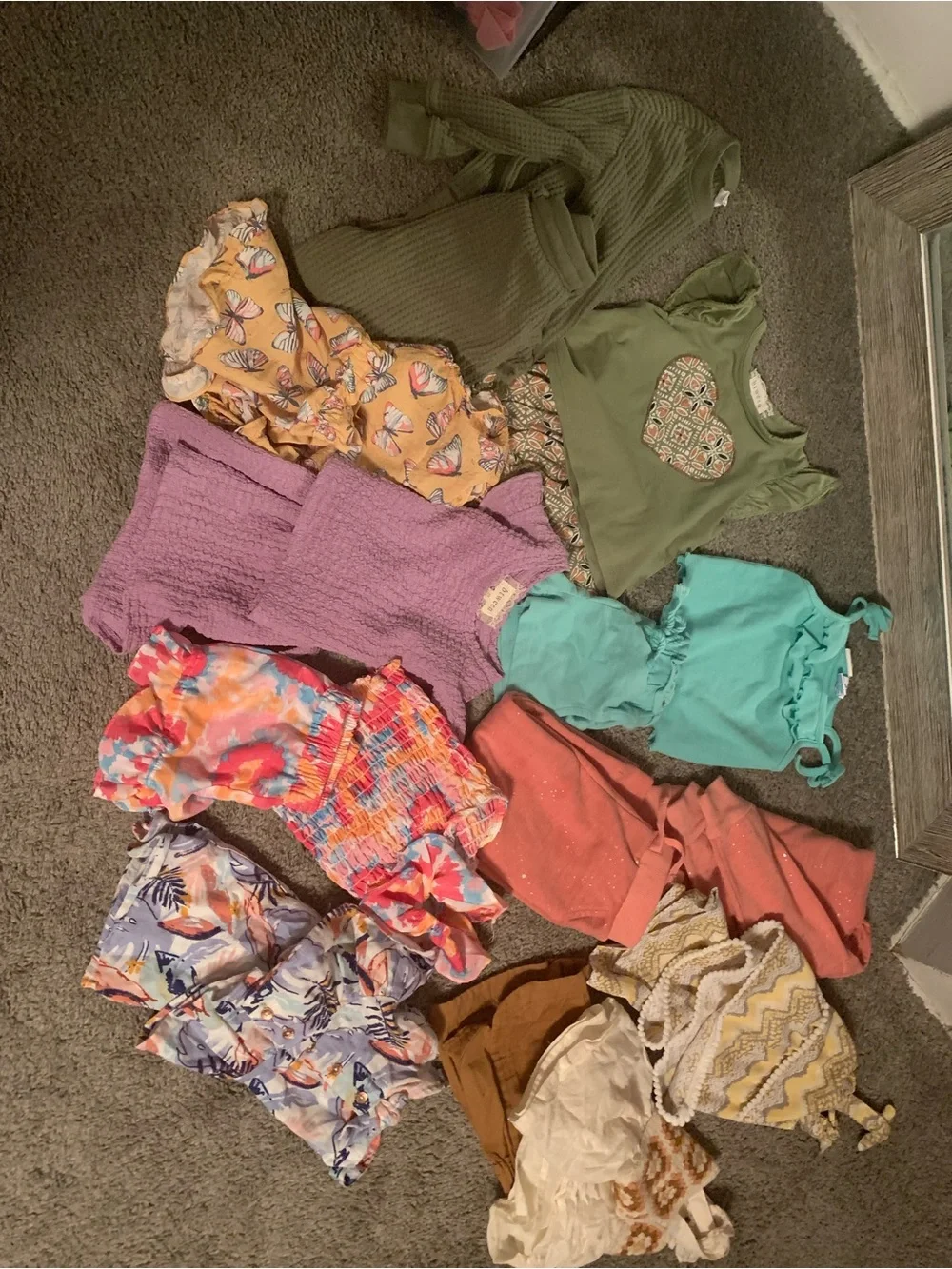 Girls Mixed Summer Tops and Rompers - Assorted Colors